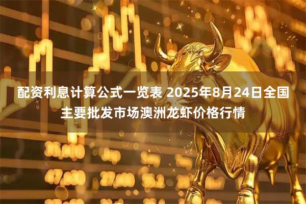 配资利息计算公式一览表 2025年8月24日全国主要批发市场澳洲龙虾价格行情